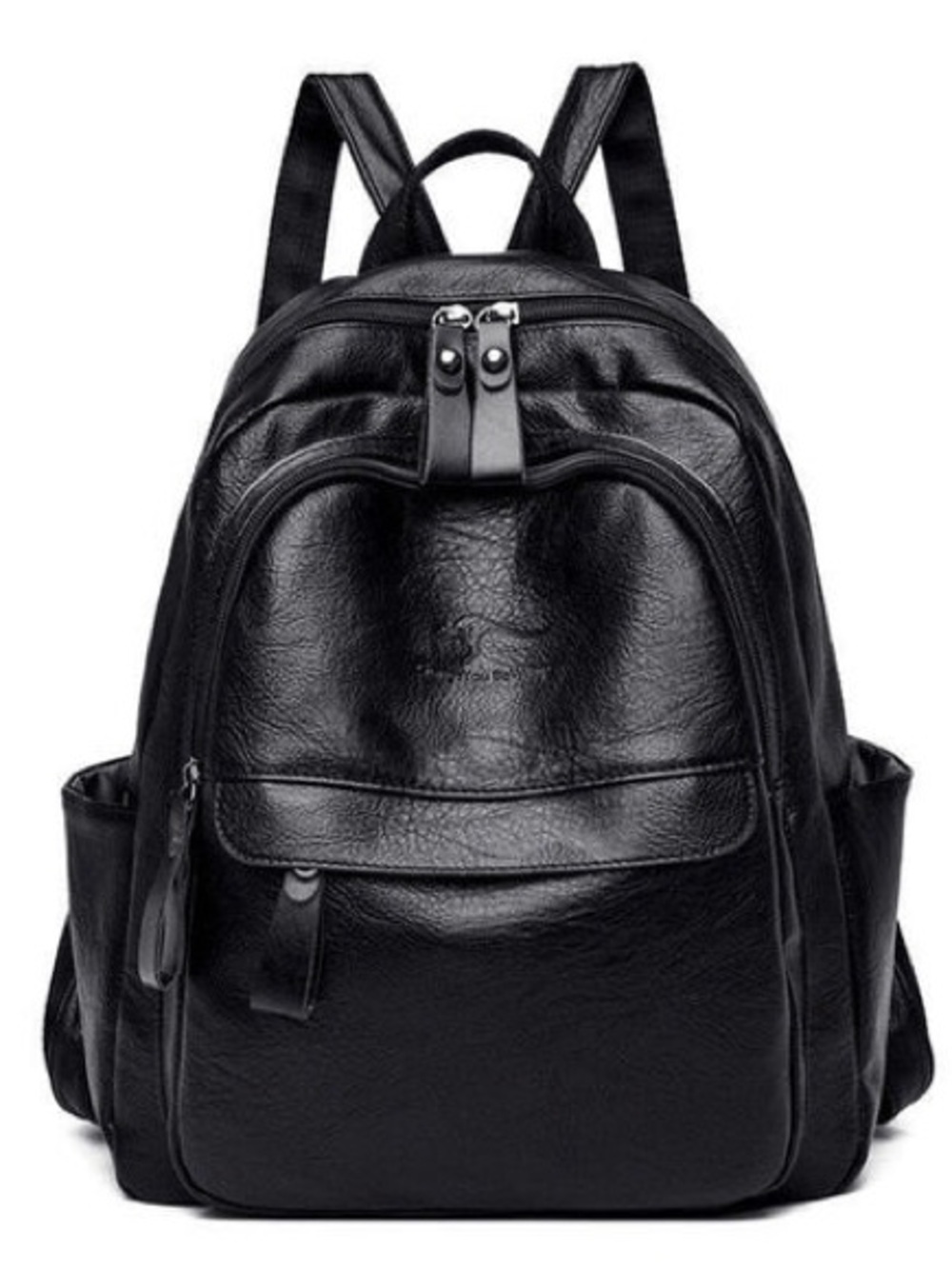 PU Leather Backpack Bag
